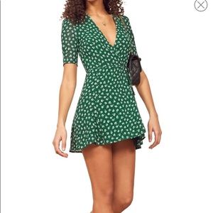 Reformation Lucky Wrap Dress
